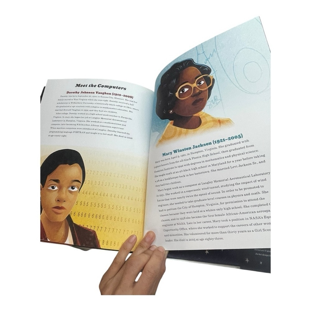 Hidden Figures Illustrated Children’s Book — image 7 of 8